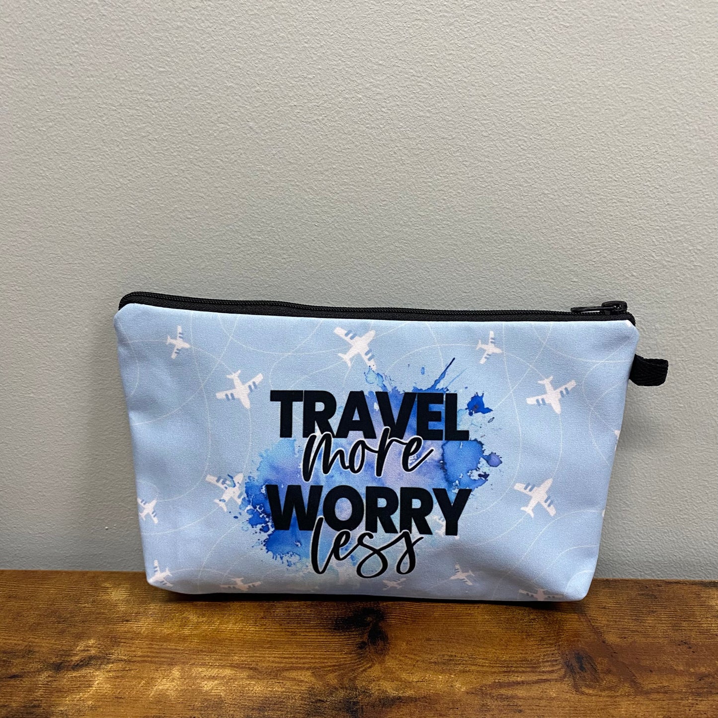 Travel More Worry Less - Water-Resistant Multi-Use Pouch