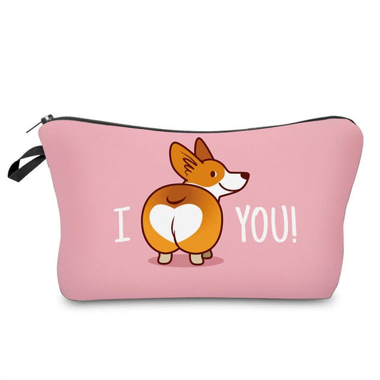 I Heart You! Corgi - Water-Resistant Multi-Use Pouch