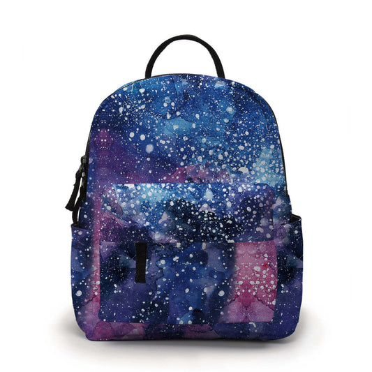 Galaxy Print - Water-Resistant Mini Backpack