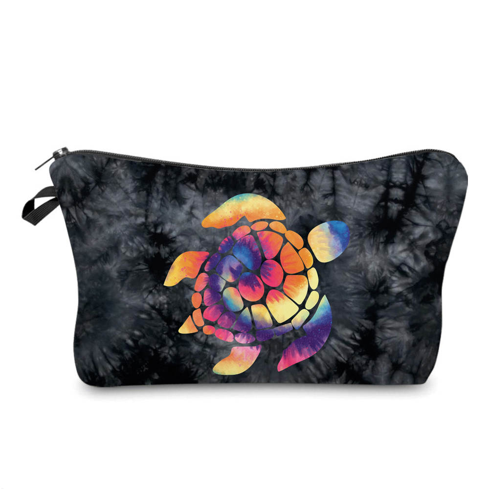 Rainbow Turtle - Water-Resistant Multi-Use Pouch