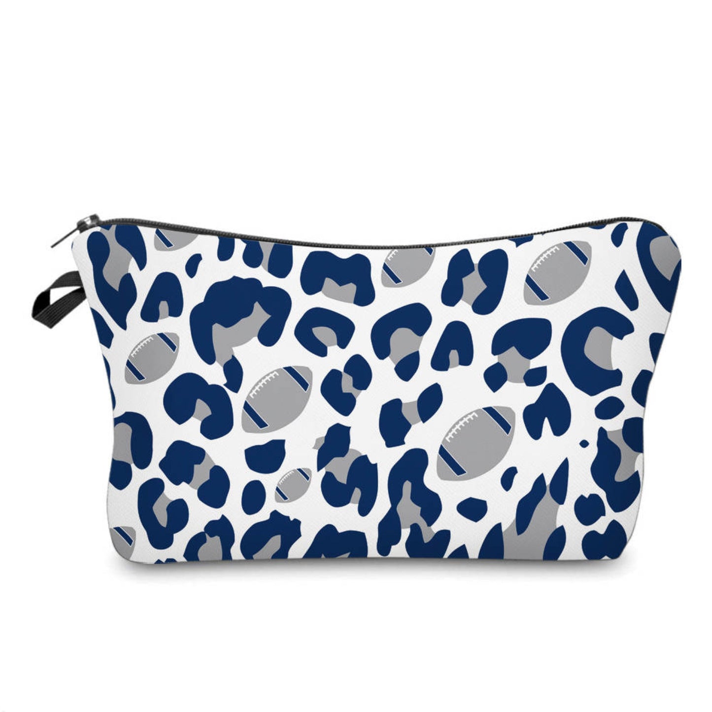 Animal Print Football - Water-Resistant Multi-Use Pouch