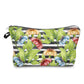 Floral Stripes - Water-Resistant Multi-Use Pouch