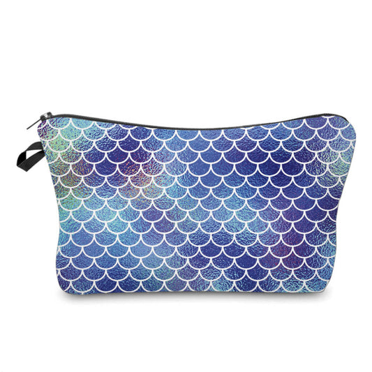 Mermaid, Navy - Water-Resistant Multi-Use Pouch