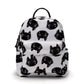 Black Cat Heads - Water-Resistant Mini Backpack