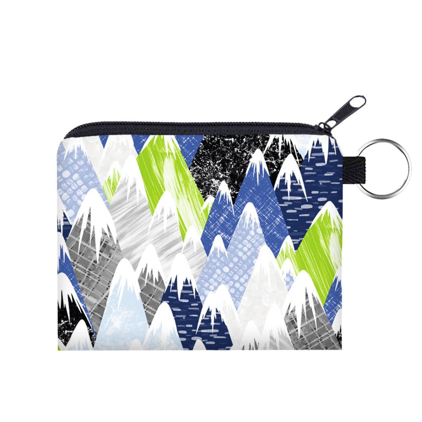Mountains - Water-Resistant Mini Pouch w/ Keyring