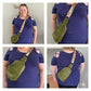The Samantha Sling Crossbody - Faux Leather Designs