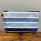 Blue Stripe - Water-Resistant Multi-Use Pouch