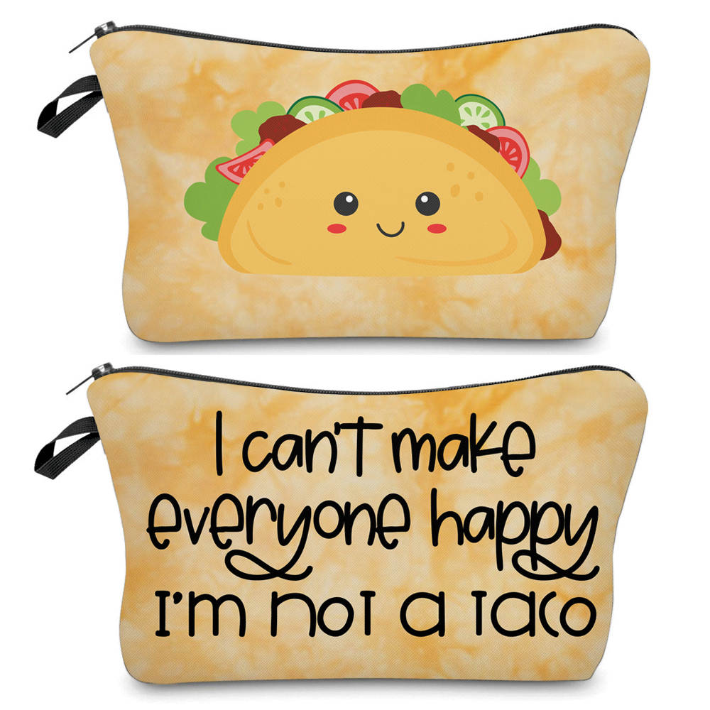 Can’t Make Everyone Happy Taco - Water-Resistant Multi-Use Pouch