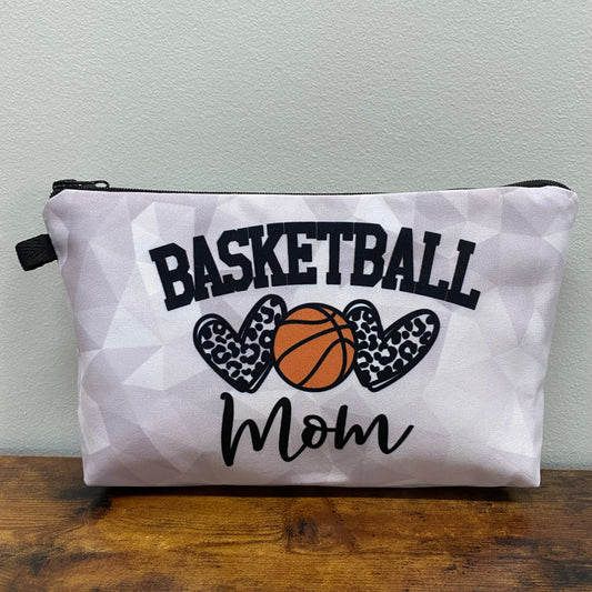 Basketball Mom - Water-Resistant Multi-Use Pouch