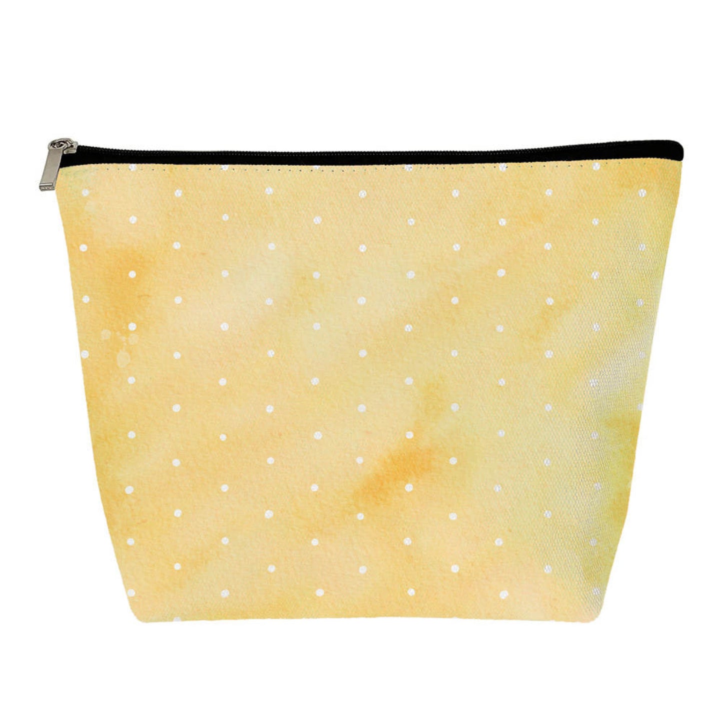 Yellow Polkadot - Water-Resistant Multi-Use XL Pouch