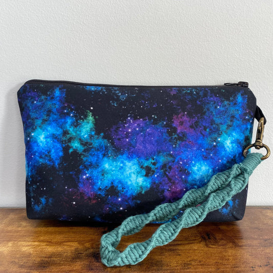 Galaxy Purple Aqua - Water-Resistant Multi-Use Pouch