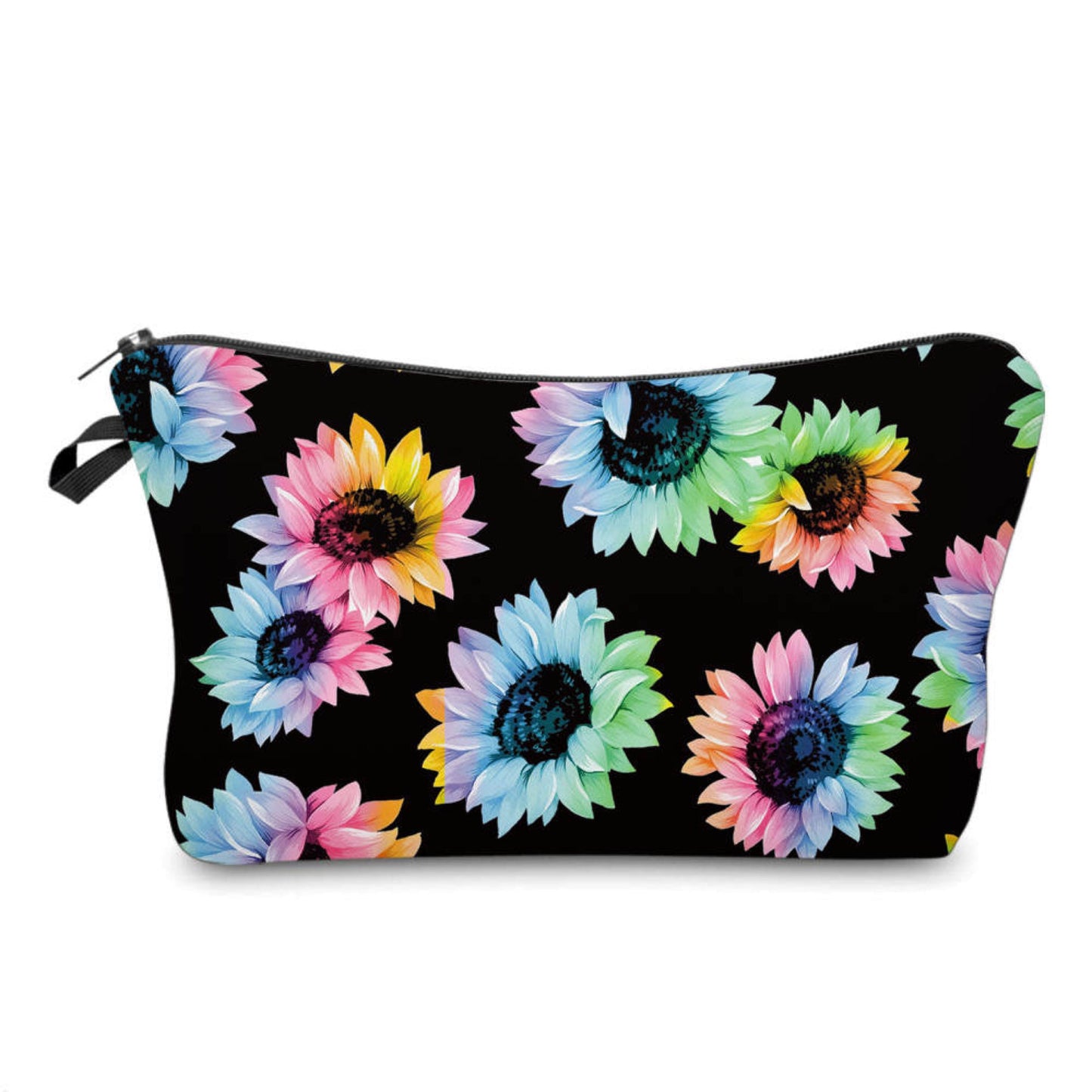 Rainbow Sunflower - Water-Resistant Multi-Use Pouch