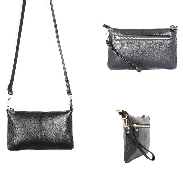 The Megan Clutch Crossbody - GENUINE LEATHER