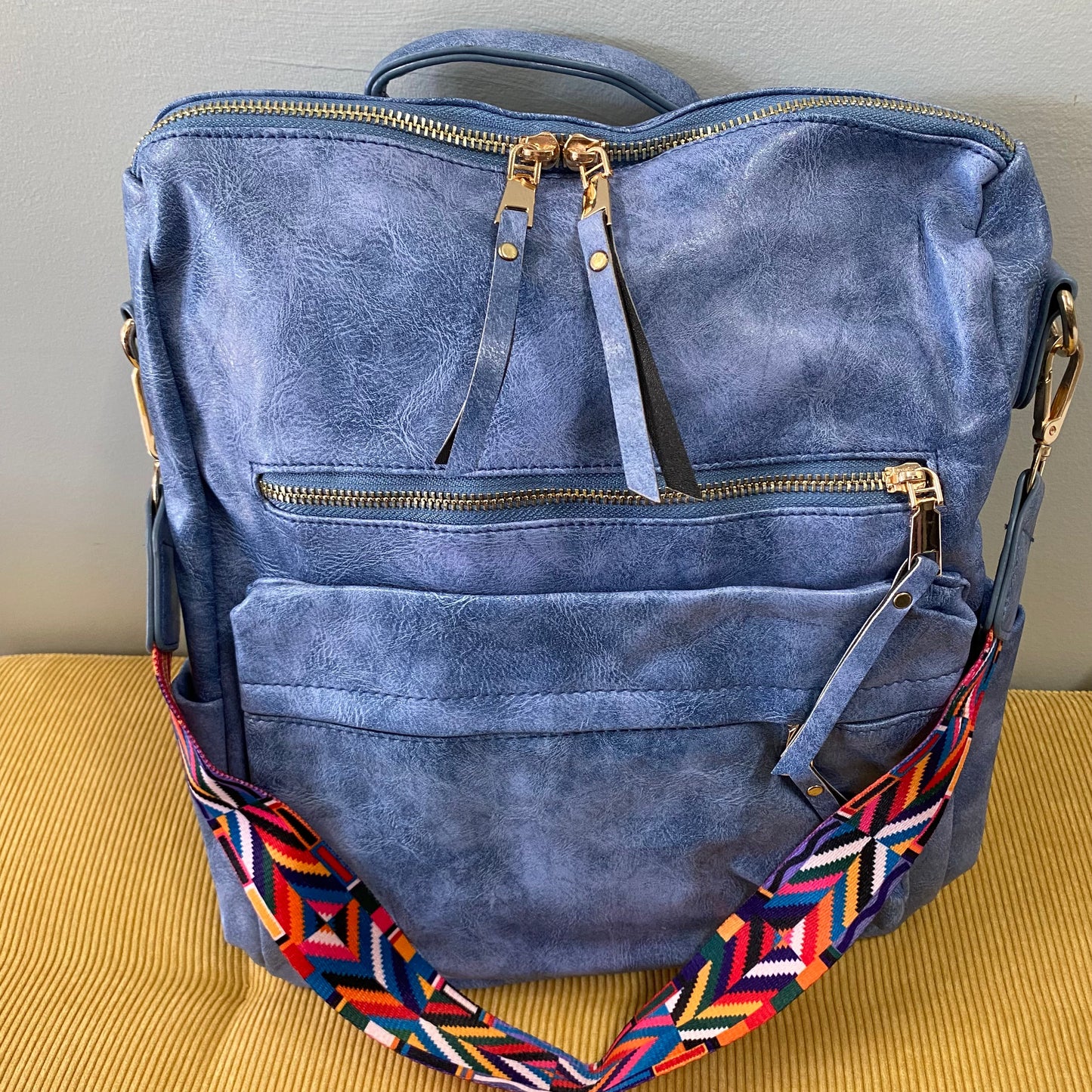 The Brooke Backpack - Blue