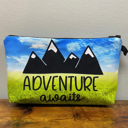 Adventure Awaits - Water-Resistant Multi-Use Pouch