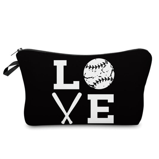 Love Baseball - Water-Resistant Multi-Use Pouch