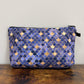 Midnight Blue Mermaid Scales - Water-Resistant Multi-Use Pouch
