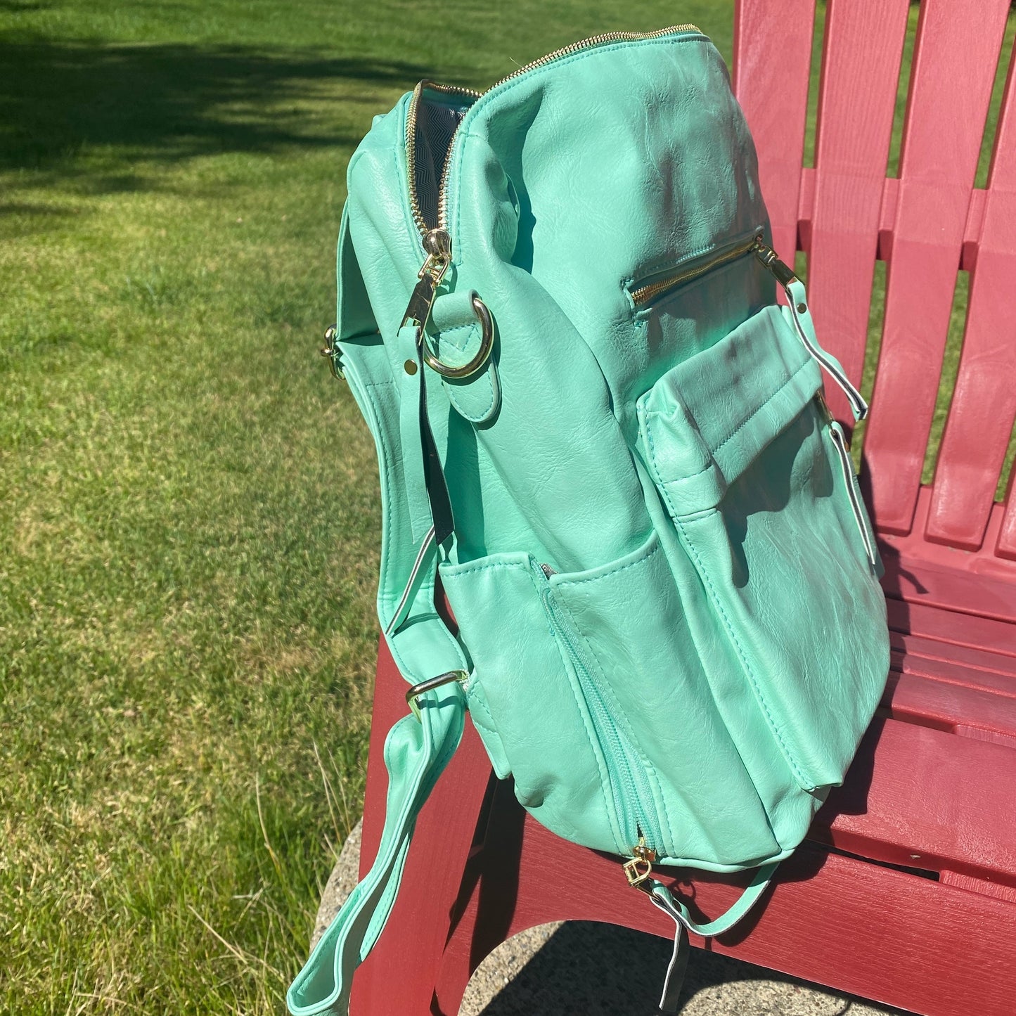 The Brooke Backpack - Brown Leopard