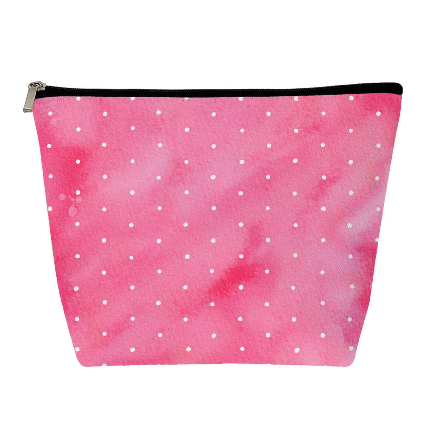 Hot Pink Polkadot - Water-Resistant Multi-Use XL Pouch