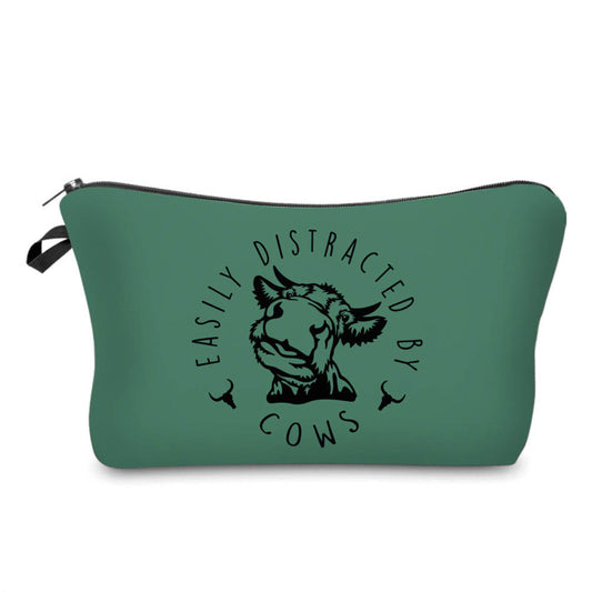 Cow, Easily Distracted - Water-Resistant Multi-Use Pouch