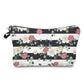 Floral Stripe - Water-Resistant Multi-Use Pouch