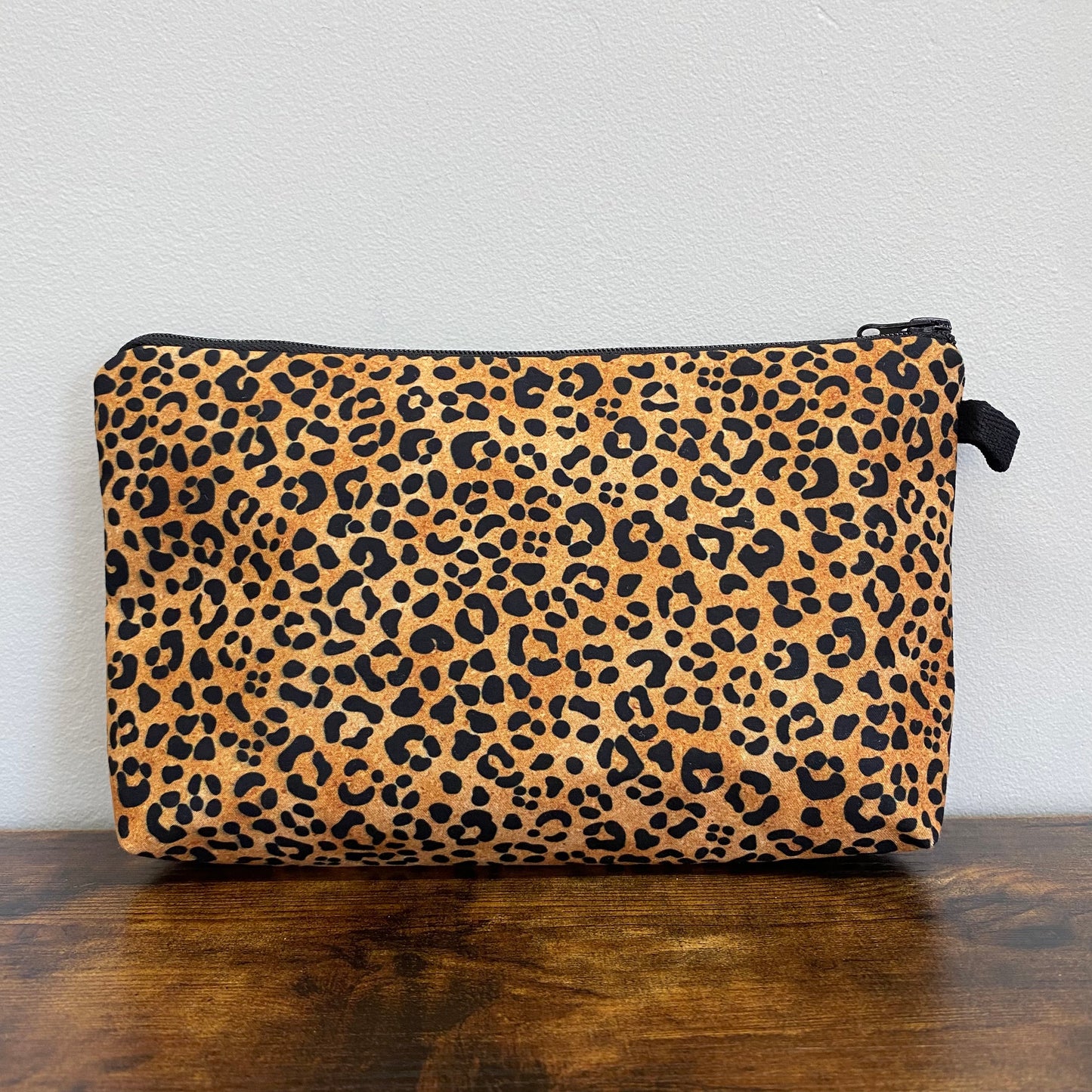 Gold & Black Animal Print - Water-Resistant Multi-Use Pouch