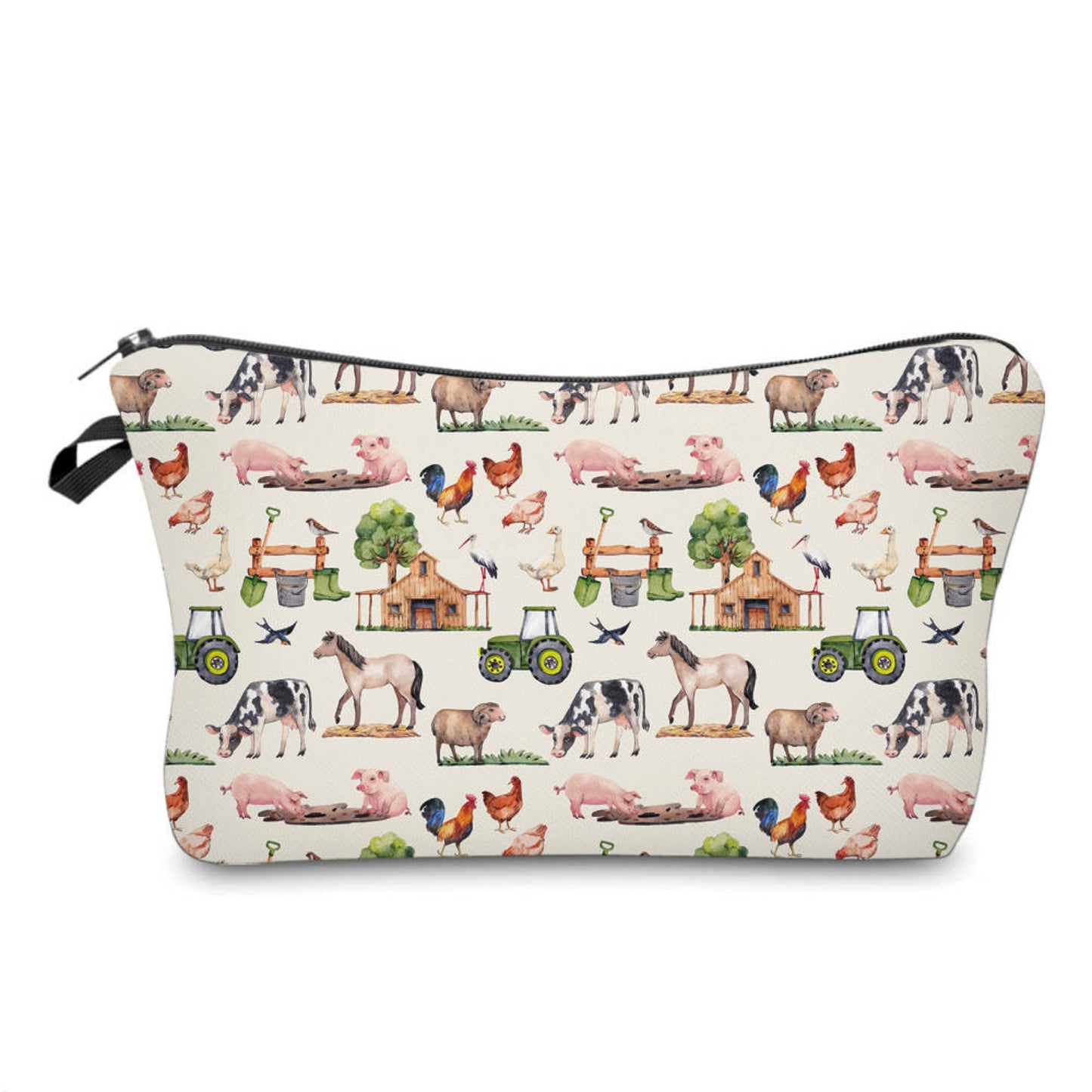 Farm Animals Tractor Barn - Water-Resistant Multi-Use Pouch