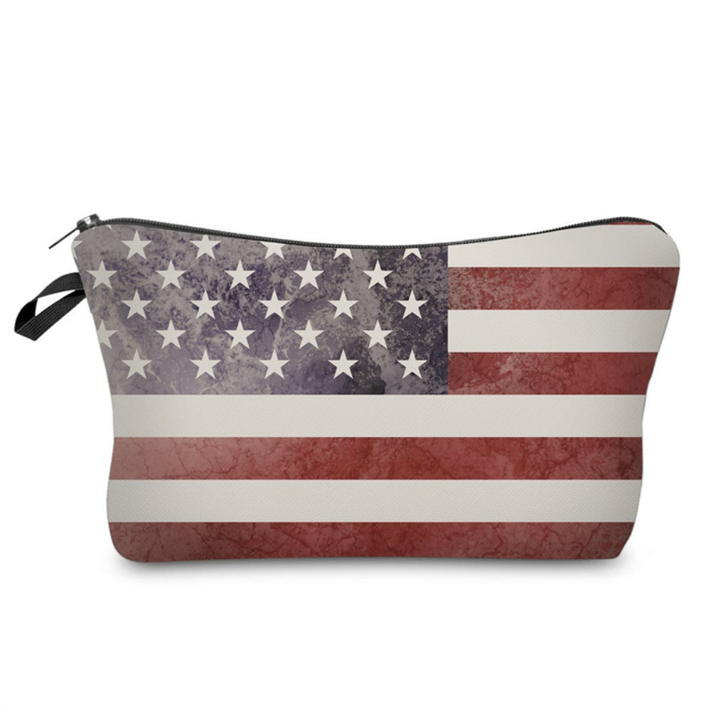 American Flag - Water-Resistant Multi-Use Pouch