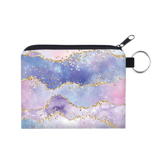 Sparkle Wave - Mix - Water-Resistant Mini Pouch w/ Keyring