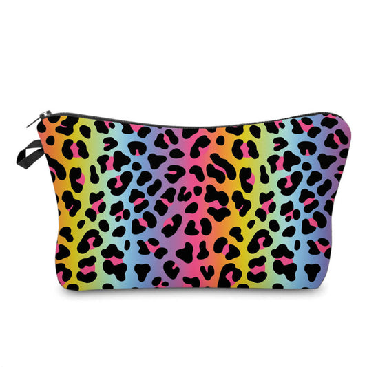 Animal Print Rainbow - Water-Resistant Multi-Use Pouch