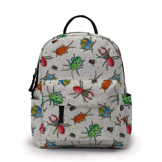 Grey Bugs - Water-Resistant Mini Backpack