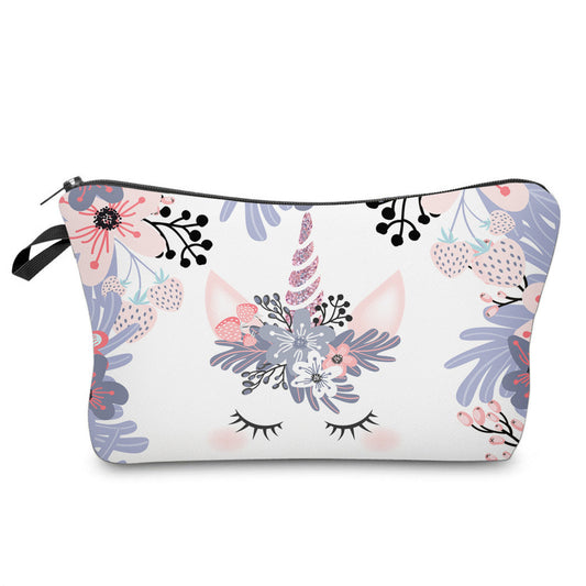 Strawberry Unicorn - Water-Resistant Multi-Use Pouch