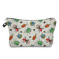 Grey Bugs - Water-Resistant Multi-Use Pouch