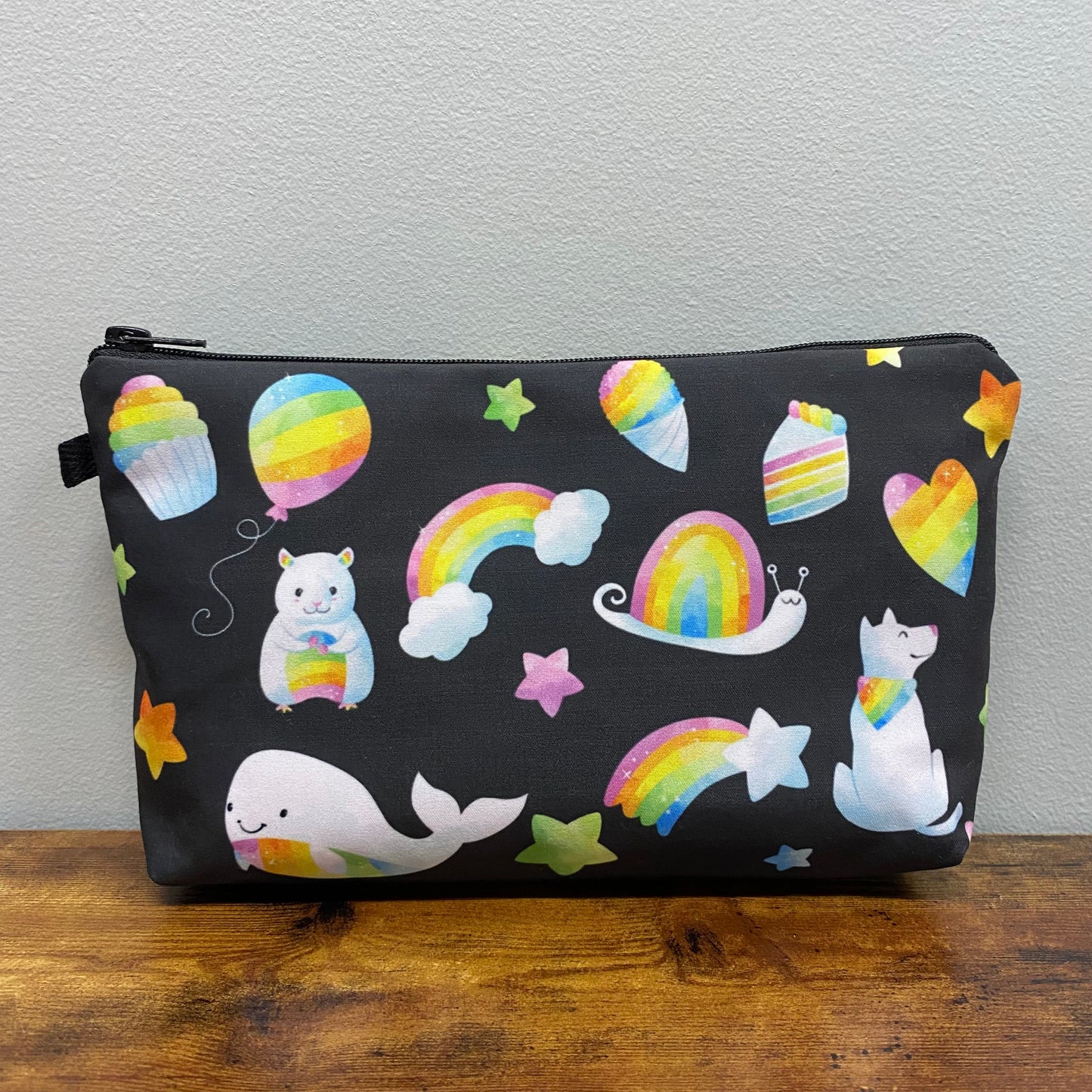 Animals Rainbow - Water-Resistant Multi-Use Pouch