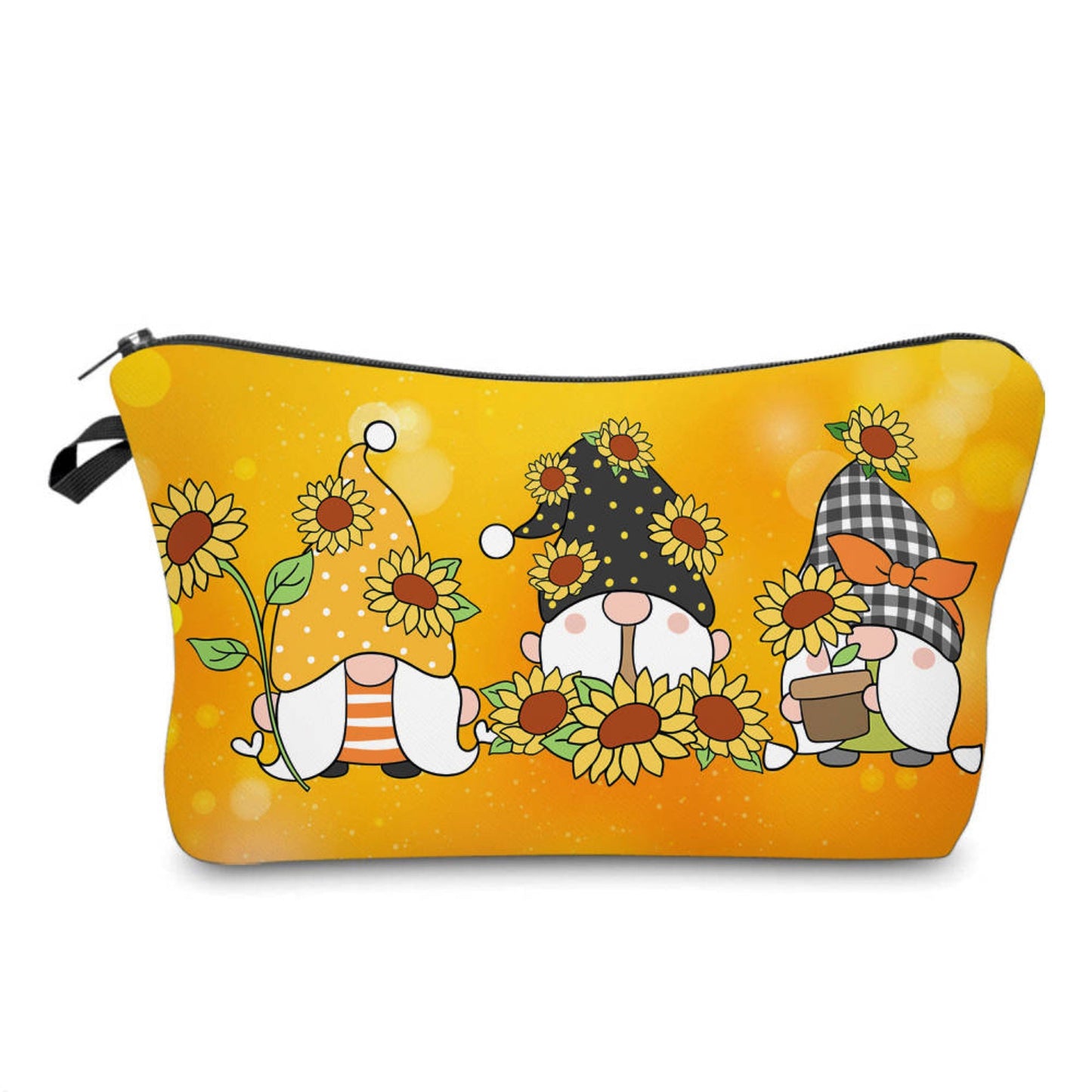Sunflower Gnome - Water-Resistant Multi-Use Pouch