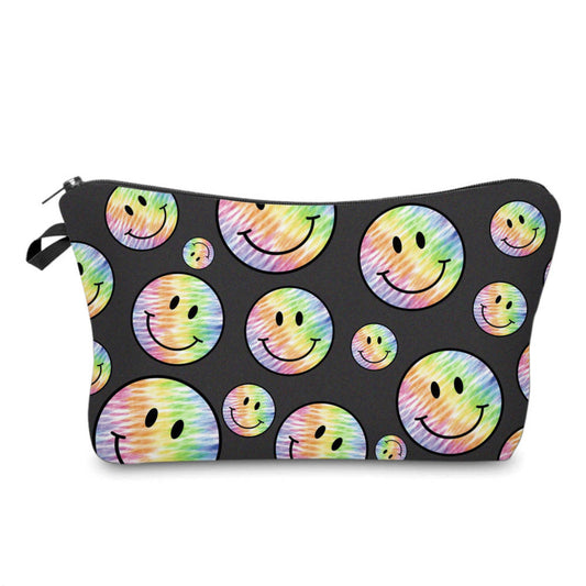 Tie Dye Smiles - Water-Resistant Multi-Use Pouch