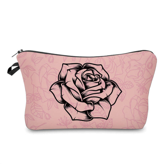 Pink Rose - Water-Resistant Multi-Use Pouch