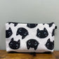 Black Cat Heads - Water-Resistant Multi-Use Pouch