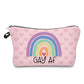 Pride - Gay AF - Water-Resistant Multi-Use Pouch
