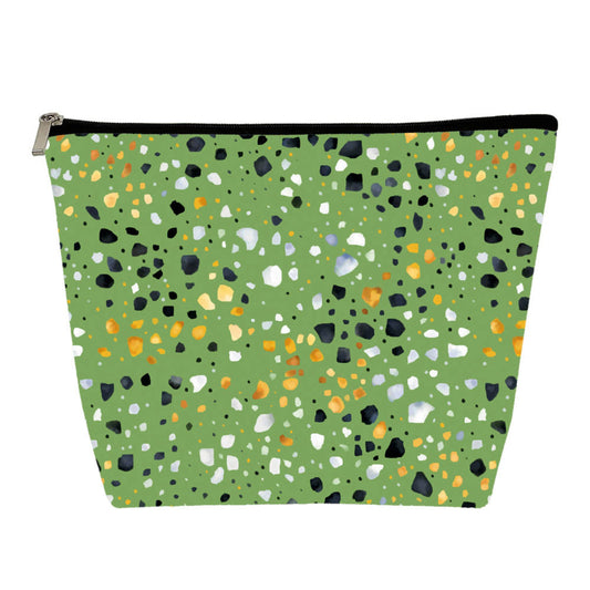 Terrazzo Green - Water-Resistant Multi-Use XL Pouch