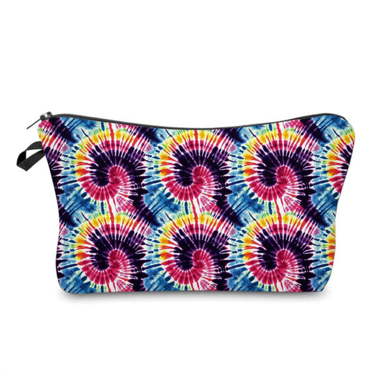 Tie Dye Purple Pink Blue  - Water-Resistant Multi-Use Pouch