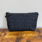 Black Animal Print - Water-Resistant Multi-Use Pouch