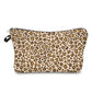 Gold & Peach Animal Print - Water-Resistant Multi-Use Pouch