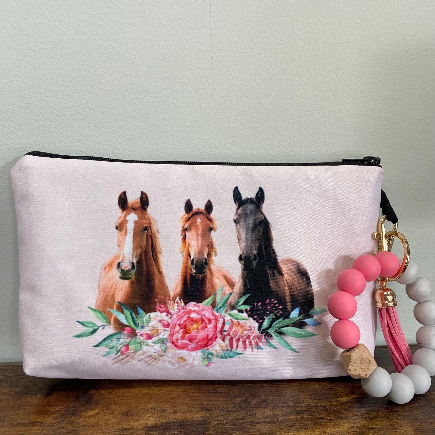 Horses - Water-Resistant Multi-Use Pouch