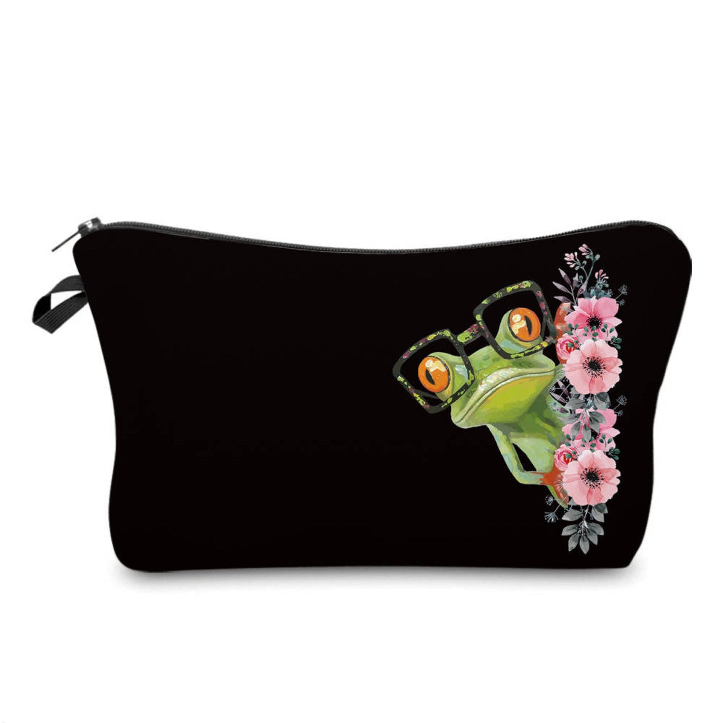 Floral Frog - Water-Resistant Multi-Use Pouch