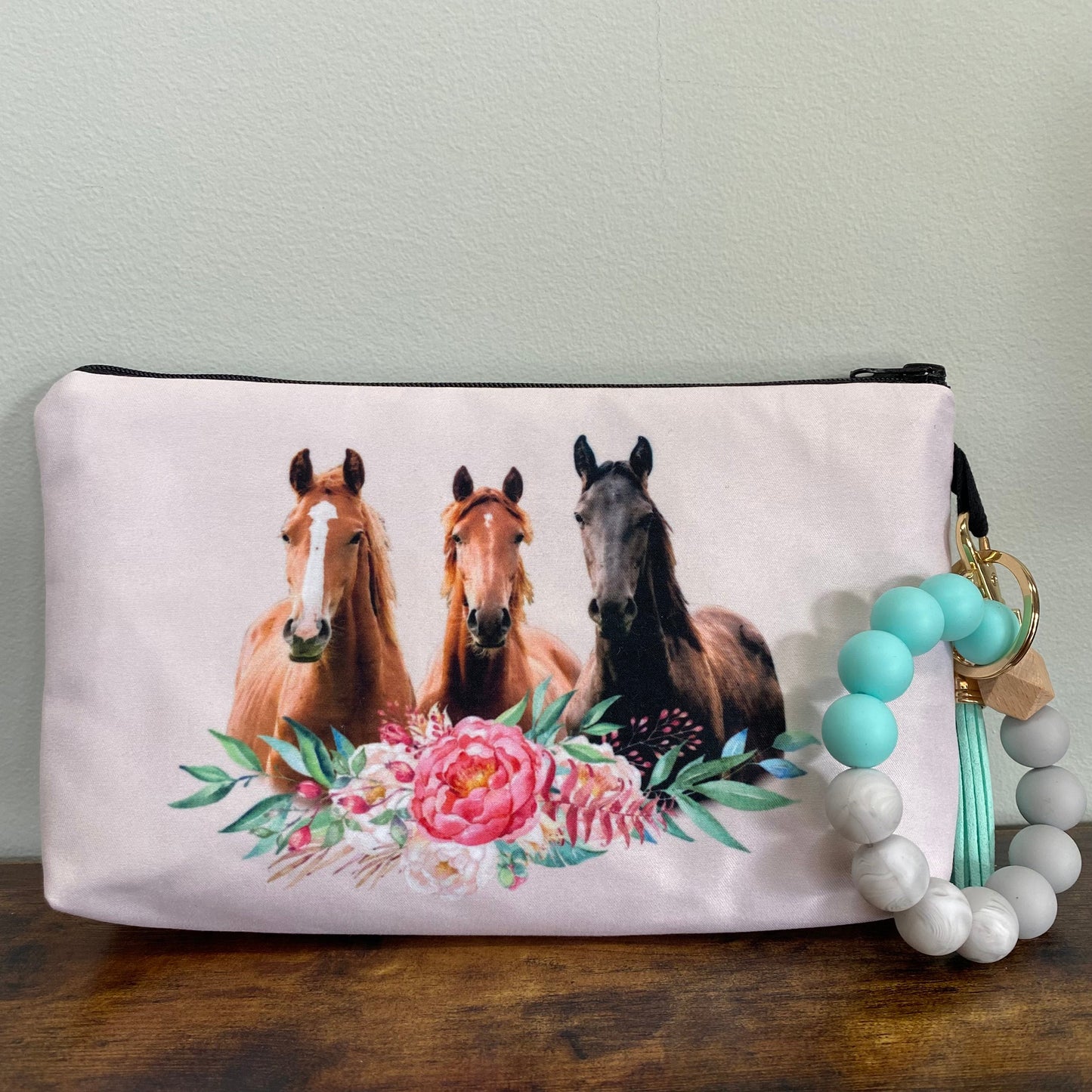 Horses - Water-Resistant Multi-Use Pouch