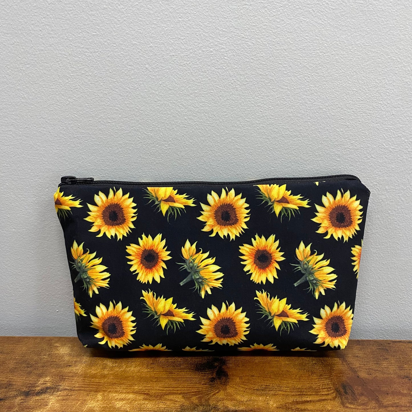Sunflower with Stem - Water-Resistant Multi-Use Pouch