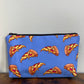 Pizza - Blue - Water-Resistant Multi-Use Pouch