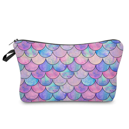 Galaxy Mermaid Scales - Water-Resistant Multi-Use Pouch