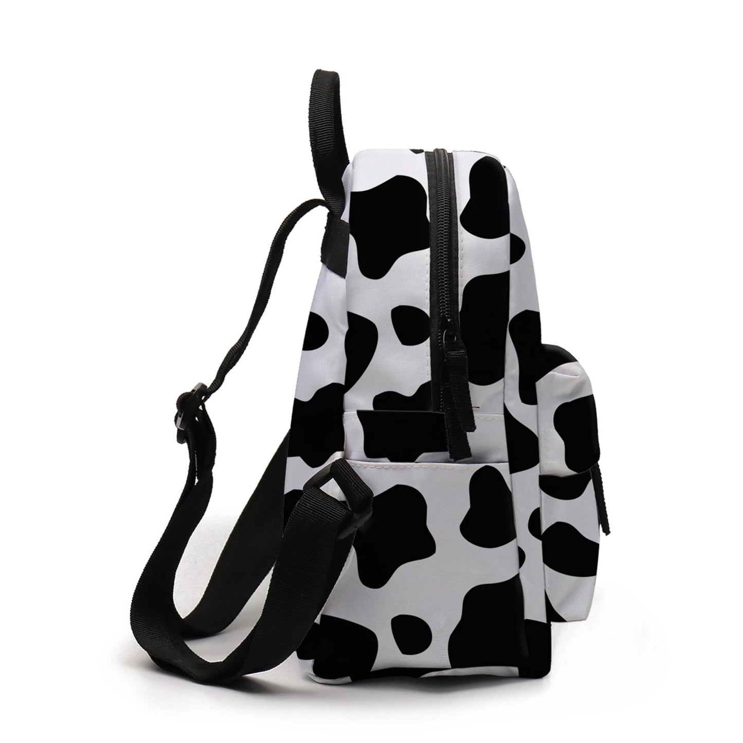 Cow Print - Water-Resistant Mini Backpack